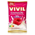 Produktbild: Vivil Creme Life Himbeere fruchtige Lutschbonbons zuckerfrei 90g