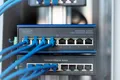 Produktbild: DIGITUS 8 Port Fast Ethernet Netzwerk Switch, Industrial, Unmanaged, 1 RJ45 Uplink