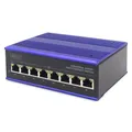 Produktbild: DIGITUS Industrial 8-Port Fast Ethernet Switch Unmanaged DIN rail