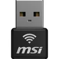 Produktbild: MSI AX1800 Nano WiFi USB Adapter for PC/laptop, WiFi 6 Dual-Band 2.4G/5G Wireles