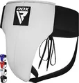 Produktbild: RDX Tiefschutz Herren Kampfsport Boxen, Genehmigt SATRA, Maya Hide Leder, Hodenschutz Manner MMA Kickboxen Unterleibschutz Handball Muay Thai, Groin Guard Protection Zubehör, Tiefenschutz Taekwondo