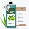 Produktbild: Konfitee Aloe Vera Dünger Flora Boost 1000ml I Für bis zu 200L Gießwasser I Für alle Aloe Vera & Agaven Sorten I Flüssiger Blatt- & Wurzeldünger I 100% natürlicher Pflanzendünger