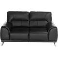 Produktbild: Mid.you 2-Sitzer-Sofa, Schwarz, Textil, 166x92x96 cm, Made in EU, Wohnzimmer, Sofas & Couches, Sofas, 2-Sitzer Sofas