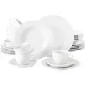 Produktbild: Seltmann Weiden Rondo Liane Weiß Kombiservice 30-teilig