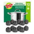 Produktbild: Scotch-Brite Stainless Steel Topfreiniger, 12 St.