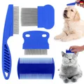 Produktbild: Molain Katze Hund Flohkamm, 4 Pieces Pet Reißen Fleck Entferner Kamm Set Pet 
