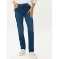 Produktbild: Brax Damen Five-Pocket-Hose Style MARY USED REGULAR BLUE, denim blau, Gr. 36