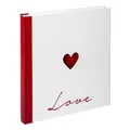 Produktbild: Fotoalbum weiss 28 x 30,5 cm mit CoverAusstanzung und Prägung, Hochzeitsalbum...