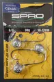 Produktbild: Spro Gamakatsu HD Jighead Jig 90 6/0 30g 3 Stück Gamakatsu Rundkopf