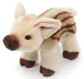 Produktbild: Uni-Toys Kuscheltier Frischling, stehend - 21 cm (Länge) - Plüsch-Wildschwein - Plüschtier, zu 100 % recyceltes Füllmaterial