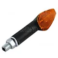 Produktbild: 203-897 Blinker PEAK, schwarz, E-geprüft, Motorrad, Paar, lang, gelbes Glas