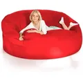 Produktbild: Green Bean Riesen-Sitzsack, Rot, Textil, Rund, 180x120x180 cm, Hergestellt in Deutschland, Wohnzimmer, Hocker, Sitzsäcke, XXL Sitzsäcke