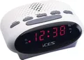Produktbild: Clock Radio LENCO ICES ICR-210 WHITE (ICR210 WHITE)