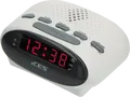 Produktbild: LENCO ICR210WH - UKW Radiowecker, LED-Display, weiß