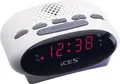 Produktbild: ICES ICR-210 Radiowecker UKW Weiß