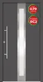 Produktbild: Splendoor Haustür Passivedoor Premium B01 RC2 Anthrazit DIN Links 110 x 210 cm