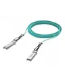 Produktbild: UbiQuiti 10 GBase-AOC direct attach cable SFP+ zu m 3 mm Glasfaser Active Optical Cable AOC Aquamarin (UACC-AOC-SFP10-10M)