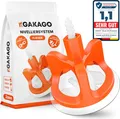 Produktbild: Gakago Fliesen Nivelliersystem 300-tlg. Set 2mm