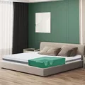 Produktbild: The White Stone Orthopädische Matratze 100 x 160 aus antibakteriellem Memory | Höhe 16cm | 3D-Air-Bezug aus hypoallergener und milbenhemmender Faser | 7 differenzierte temperaturempfindliche Zonen