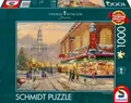 Produktbild: Schmidt Spiele Puzzle Thomas Kinkade Ein Weihnachtswunsch 59936, 1000 Puzzleteile