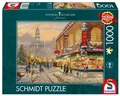 Produktbild: Puzzle 1000 PQ T. Kinkade Weihnachtswunsch 110795