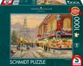 Produktbild: 1000 Teile Schmidt Spiele Puzzle Thomas Kinkade Ein Weihnachtswunsch 59936