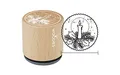Produktbild: Woodies COLOP Holz-Stempel - Kerze - Abdruckgröße 30 mm