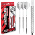 Produktbild: RED DRAGON Darts - Javelin 22g Steeldarts | Originalserie Dart Set – 85% Tungsten Dartpfeile – Profi Dart Pfeile inkl. Dartflüge & Dartschäfte