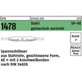 Produktbild: Spannschloss DIN 1478 geschlossen SP-AE M 20 Stahl 3.6 galvanisch verzinkt galvanisch verzinkt (014780140200000)