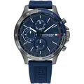 Produktbild: Tommy Hilfiger Bank Herren Blau Uhr 1791721