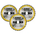 Produktbild: DeWalt DT1962 3-teiliges Holzbearbeitungsset 216/30mm Neu
