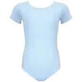 Produktbild: Aquarti Turnanzug Aquarti Mädchen Kurzarm Ballettanzug Einfarbig blau 122