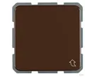 Produktbild: Berker 471501 SCHUKO-STECKD. M. KLAPPD. BRAUN