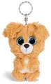 Produktbild: Nici 46312 Glubschis Hund Lollidog 9cm Schlüsselanhänger, Plüschtieranhänger mit