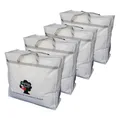 Produktbild: 4 Stk Aufbewahrungstasche Bettentasche Bettdecken Decken Kissen Kleidung Tasche