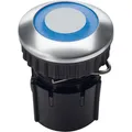 Produktbild: Urmet GRO PROTACT 240 LED Klingeltast.LED-Ring blau Alu EV1 / Kunstst.blau max. 24V/= (63252)