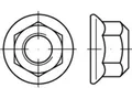 Produktbild: 50 x Sechskantmuttern m. Fl.,m.Klemmteil nach MBN 13023 ART 13023  MBN 13023 10
