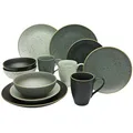 Produktbild: CreaTable 14634 Kombiservice Industrial Gold für 4 Personen, Steinzeug, mehrfarb