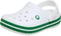 Produktbild: Crocs Unisex Kinder Crocband Clog K Clog, White/Green Ivy, 37/38 EU