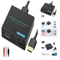 Produktbild: HDMI Audio Splitter 4K Optisch 3,5 mm Stereo Dolby Digital 5,1 Kan