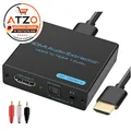 Produktbild: HDMI Audio Splitter 4K Optisch 3,5 mm Stereo Dolby Digital 5,1 Kan