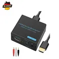 Produktbild: HDMI Audio Splitter 4K Optisch 3,5 mm Stereo Dolby Digital 5,1 Kan