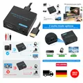 Produktbild: HDMI Audio Extractor 4K HDMI Optisch Splitter Adapter 3.5 mm Stereo Optical Tos
