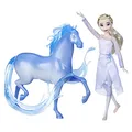 Produktbild: Disney Die Eiskönigin 2 ELSA Puppe und Nokk Figur, Spielzeug für Kinder ab 3 Jahren