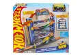 Produktbild: Mattel® Rennbahn-Auto Hot Wheels GNL70 - City Stunt Garage-Spielset Auto Rennbahn
