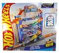 Produktbild: Mattel Hot Wheels City Stunt Garage Spielset Garage Parkhaus  Originalverpackt