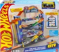 Produktbild: Hot Wheels GNL70 City Stunt Garage-Spielsetmit Aufzug zu den oberen Ebenen 3+