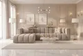 Produktbild: Kaiser Möbel Ecksofa L-Form GRAND 318 cm, stoff Salvador, Beige, Links