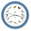 Produktbild: KOOKOO Wanduhr Singvögel Funk Himmel Blau DESV1001RCHB  NEU in OVP