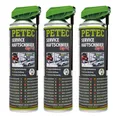 Produktbild: 3x PETEC Service Haftschmierspray 500ml KFZ Haftschmierfett - 71550